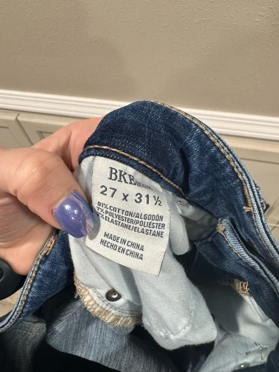 BKE Parker Super Flare High Rise Jean 27x 31 1/2 - Picture 12 of 13